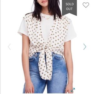 Free People| Mornings in Marrakesh Tie Vest